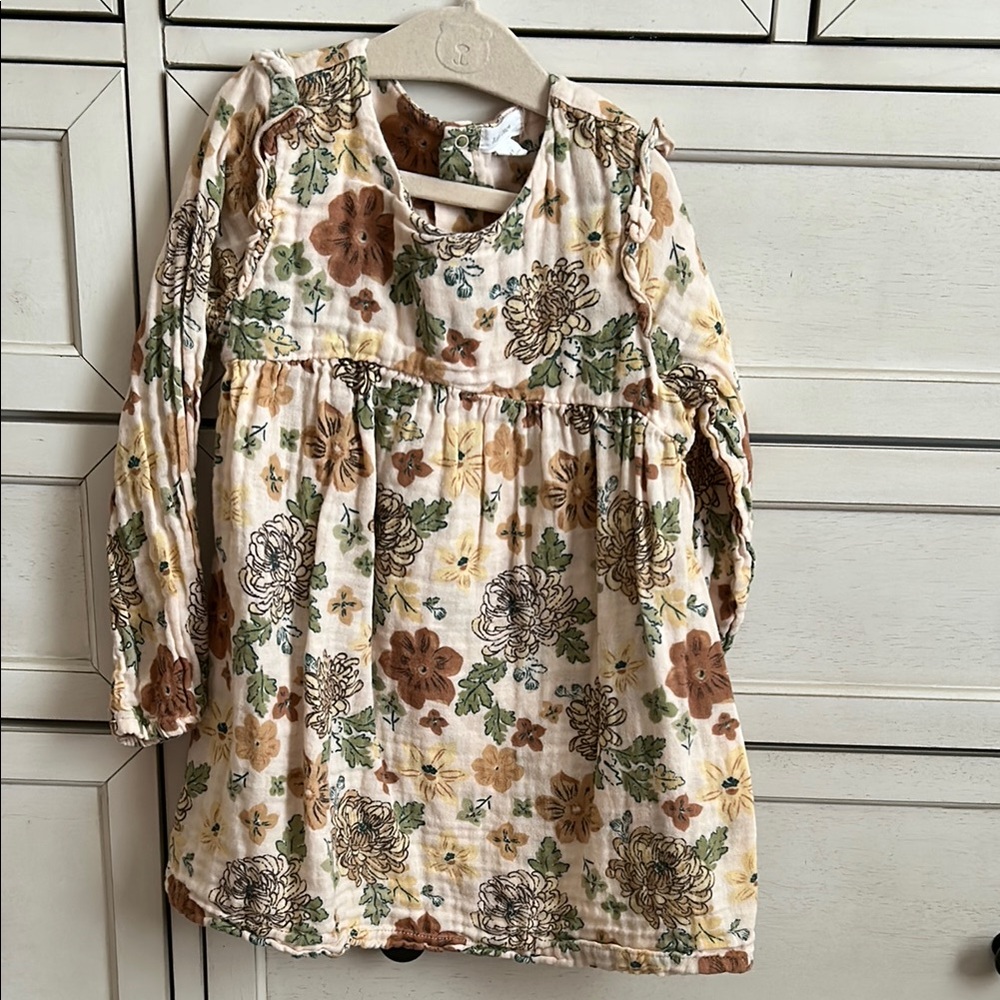 Floral Long Sleeve Dress